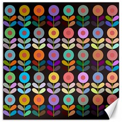 Zappwaits Flowers Canvas 16  X 16  by zappwaits