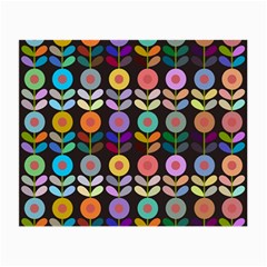 Zappwaits Flowers Small Glasses Cloth (2-side) by zappwaits