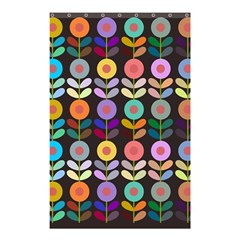 Zappwaits Flowers Shower Curtain 48  X 72  (small)  by zappwaits