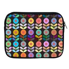 Zappwaits Flowers Apple Ipad 2/3/4 Zipper Cases by zappwaits