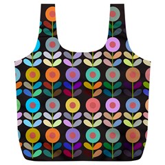 Zappwaits Flowers Full Print Recycle Bag (xl) by zappwaits