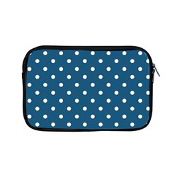 Turquoise Polka Dot Apple Macbook Pro 13  Zipper Case