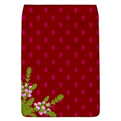 Vivid Burgundy & Heather Removable Flap Cover (s) by WensdaiAmbrose