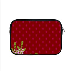 Vivid Burgundy & Heather Apple Macbook Pro 15  Zipper Case by WensdaiAmbrose