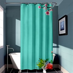 Come See The Cherry Trees Shower Curtain 36  X 72  (stall)  by WensdaiAmbrose