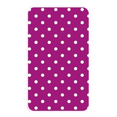 Fuschia Polka Dot Memory Card Reader (rectangular) by retrotoomoderndesigns