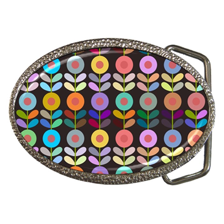 Zappwaits Flowers Belt Buckles