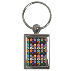 Zappwaits Flowers Key Chains (rectangle)  by zappwaits