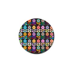 Zappwaits Flowers Golf Ball Marker by zappwaits