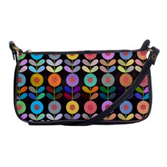 Zappwaits Flowers Shoulder Clutch Bag by zappwaits