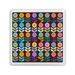 Zappwaits Flowers Memory Card Reader (square) by zappwaits