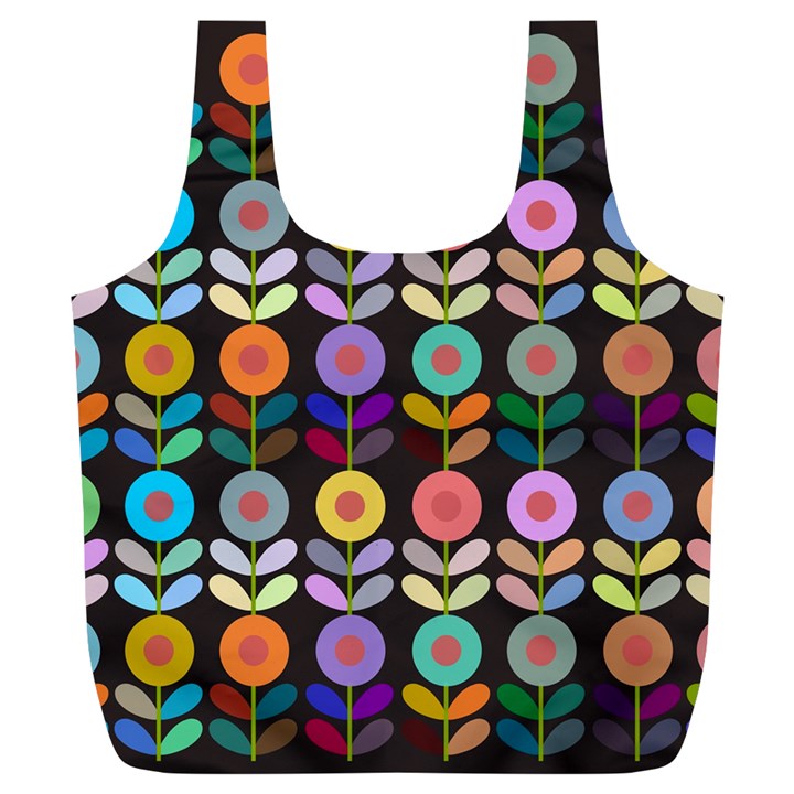 Zappwaits Flowers Full Print Recycle Bag (XL)