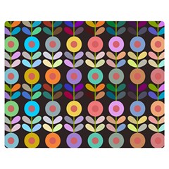 Zappwaits Flowers Double Sided Flano Blanket (medium)  by zappwaits