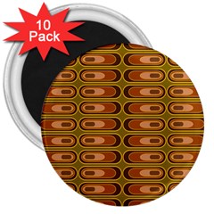 Zappwaits Retro 3  Magnets (10 Pack)  by zappwaits