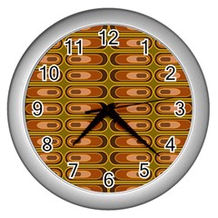 Zappwaits Retro Wall Clock (Silver)