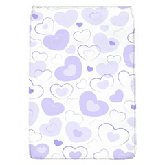 Pastel Purple Hearts Removable Flap Cover (l) by retrotoomoderndesigns