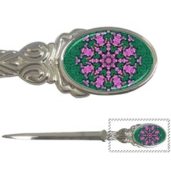 The Most Uniqe Flower Star In Ornate Glitter Letter Opener by pepitasart