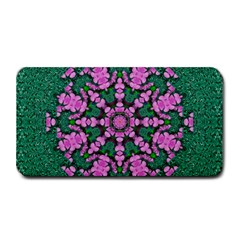 The Most Uniqe Flower Star In Ornate Glitter Medium Bar Mats by pepitasart