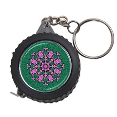 The Most Uniqe Flower Star In Ornate Glitter Measuring Tape by pepitasart