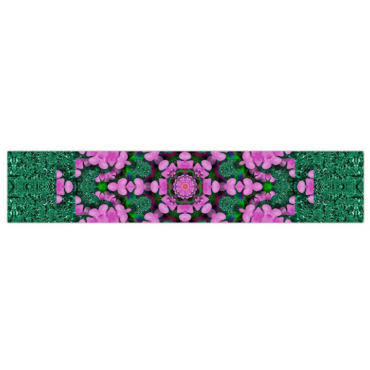 The Most Uniqe Flower Star In Ornate Glitter Small Flano Scarf