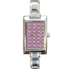 Express Yourself Rectangle Italian Charm Watch by WensdaiAmbrose