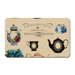 Teacups & Teapots Magnet (rectangular) by WensdaiAmbrose