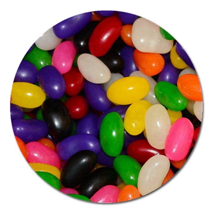 Jelly Beans Magnet 5  (Round)