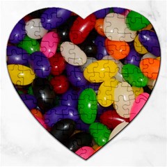 Jelly Beans Jigsaw Puzzle (Heart)