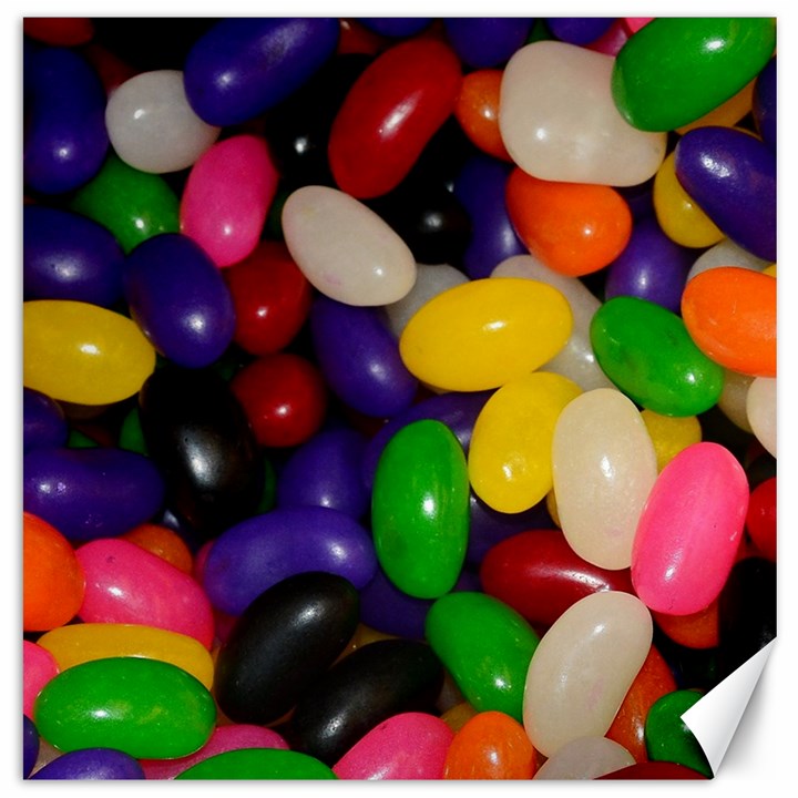 Jelly Beans Canvas 12  x 12 