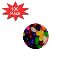 Jelly Beans 1  Mini Magnets (100 Pack)  by pauchesstore