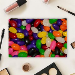 Jelly Beans Cosmetic Bag (large) by pauchesstore