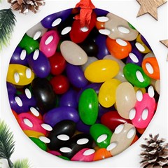 Jelly Beans Ornament (round Filigree) by pauchesstore