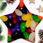 Jelly Beans Ornament (Star) Front