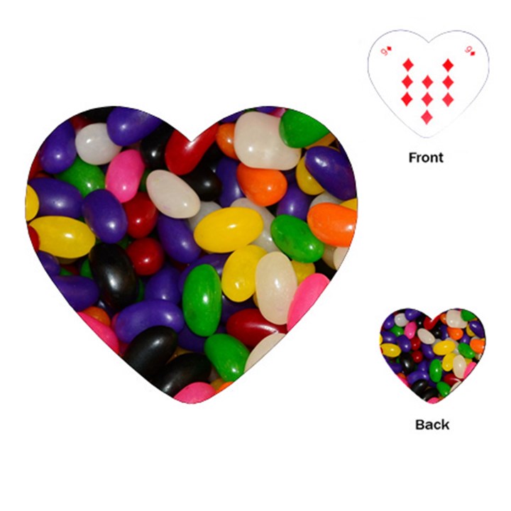 Jelly Beans Playing Cards (Heart)