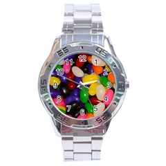 Jelly Beans Stainless Steel Analogue Watch by pauchesstore