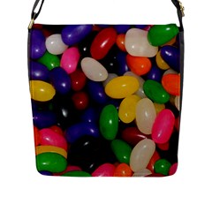 Jelly Beans Flap Closure Messenger Bag (l) by pauchesstore