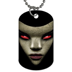 Evil Nun Close Up Portrait Illustration Dog Tag (two Sides) by dflcprintsclothing