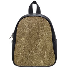 Grunge Abstract Textured Print School Bag (small)