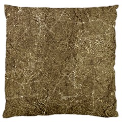 Grunge Abstract Textured Print Large Cushion Case (one Side) by dflcprintsclothing