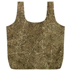 Grunge Abstract Textured Print Full Print Recycle Bag (xl) by dflcprintsclothing