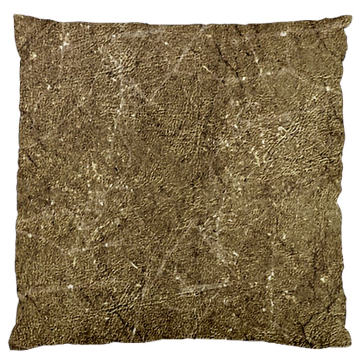 Grunge Abstract Textured Print Large Flano Cushion Case (Two Sides)