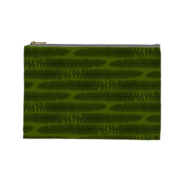 Seaweed Green Cosmetic Bag (Large)