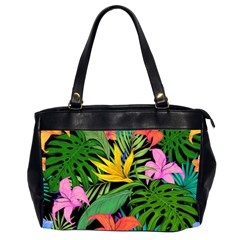 Tropical Adventure Oversize Office Handbag (2 Sides)