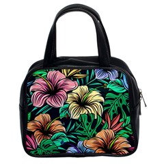 Hibiscus Dream Classic Handbag (two Sides)