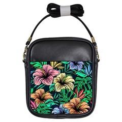 Hibiscus Dream Girls Sling Bag