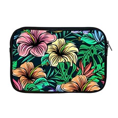 Hibiscus Dream Apple Macbook Pro 17  Zipper Case by retrotoomoderndesigns