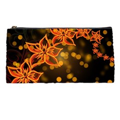 Flowers Background Bokeh Leaf Pencil Cases by Mariart