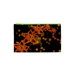 Flowers Background Bokeh Leaf Cosmetic Bag (xs) by Mariart