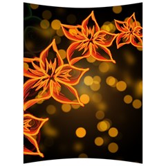 Flowers Background Bokeh Leaf Back Support Cushion by Mariart