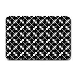 Black And White Fantasy Small Doormat  24 x16  Door Mat